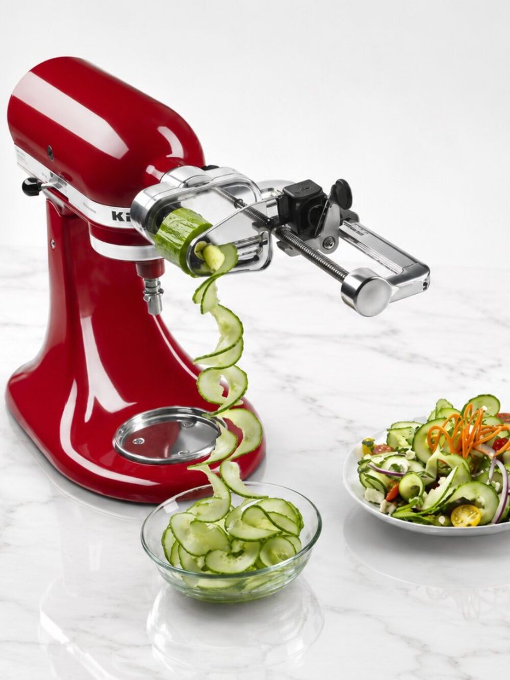 KitchenAid Spiralizer Plus Attachment with Peel, Core & Slice – 5 Blade Set NIB